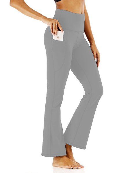

Solid Casual Sports Sports Sports Sports Pants, Gray, Sport Pants