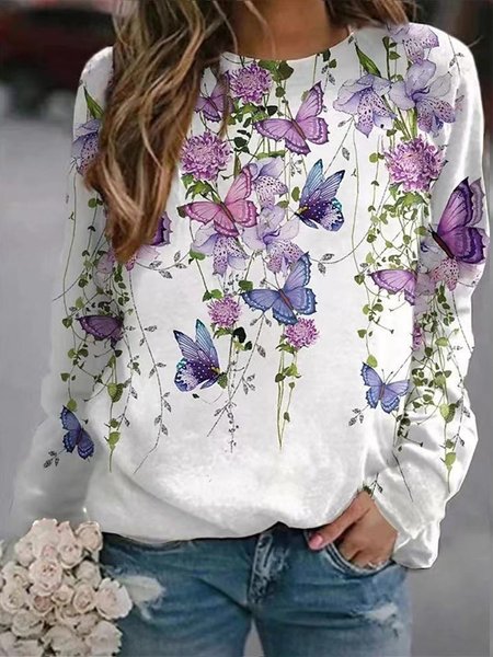 

Misto Cotone Vacanza Dritto Top, Bianco, T-Shirts