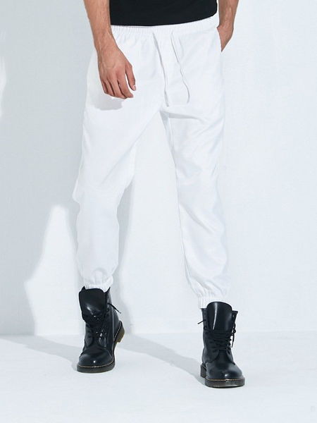 

Cotton Pants, White, Men's pants