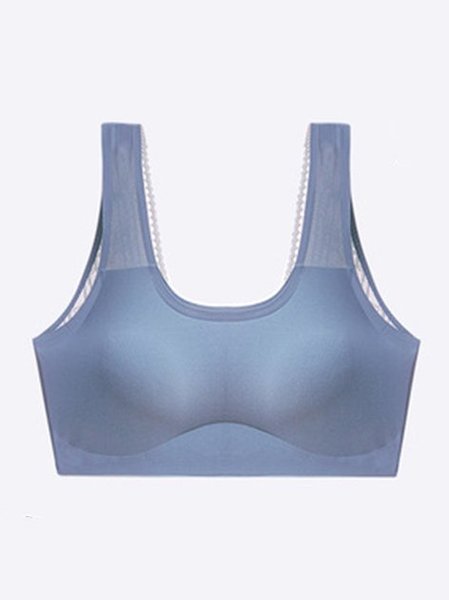 

Modal Wirefree Bra, Blue, Underwear
