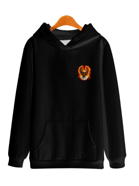 

Hoodie Vintage Animal Sweatshirt, Black, Hoodies&Sweatshirts