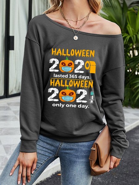

Casual Long Sleeve Crew Neck Shirts & Tops, Gray, Hoodies&Sweatshirts