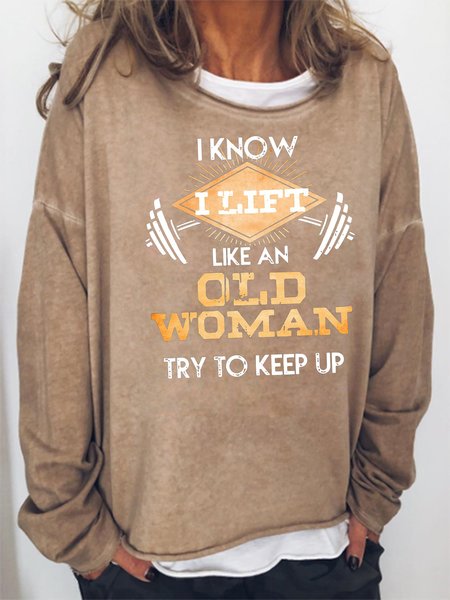 

Sweet Old Lady More Like Battle Tested Warrior Queen Sweatshirt, Khaki, Hoodies&Sweatshirts