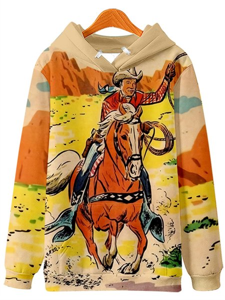 

Printed casual fashion men's fall/winter sweater, Multicolor, Hoodies&Sweatshirts