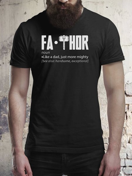 

Fathor Men's Tshirt, Black, T-shirts