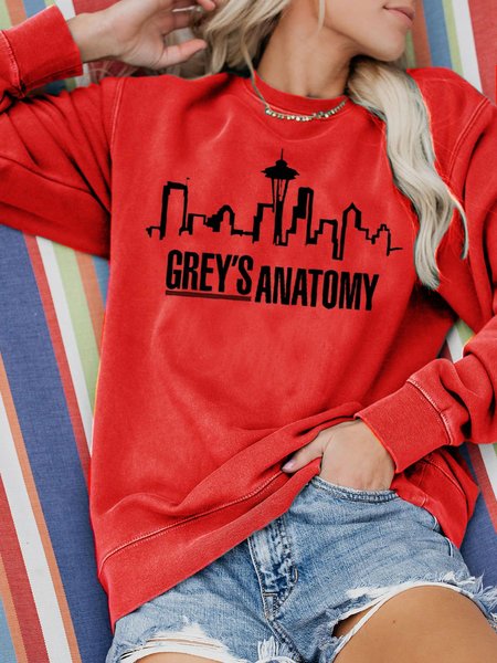 

Grey's Anatomy city Sweatshirt, Red, Hoodies&Sweatshirts