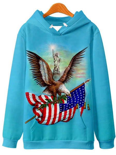 

Eagle Elements Hooded Sweater Men's Fall/Winter Sweate, Blue, Hoodies&Sweatshirts