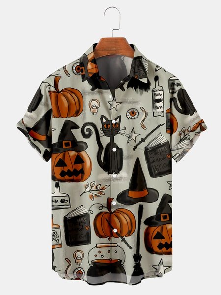 

Vintage Shirts & Tops, Gray, Men's Floral shirt