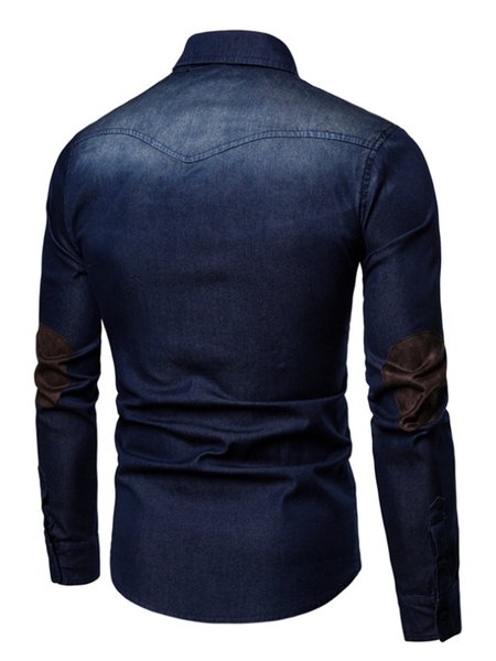 

Casual Shirts & Tops, Dark blue, Men's shirts