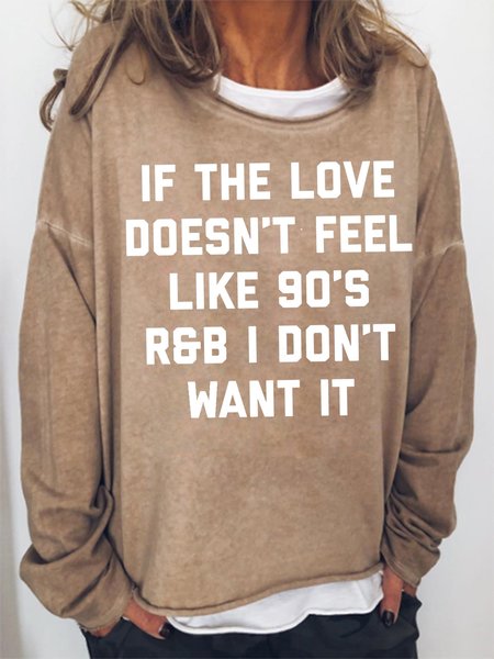

Love 90's R&B Funny Sweatshirt, Khaki, Hoodies&Sweatshirts