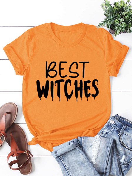

Best Witches Letter Tshirts, Orange, T-shirts