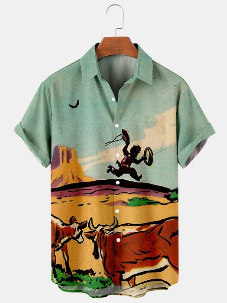 

Casual Shirts & Tops, Blue, Men's shirts