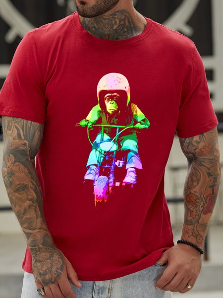 

Cotton-Blend Shirts & Tops, Red, T-shirts