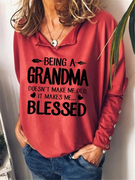 

Grandma Sweatshirt, Red, Hoodies&Sweatshirts