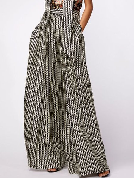 

Work Shift Pants, As picture, Wide Leg Pants