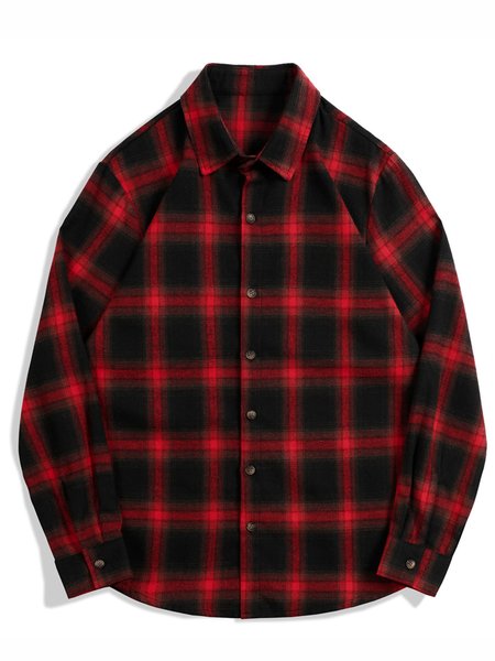 

Plaid Shirts & Tops, Red, Men's shirts