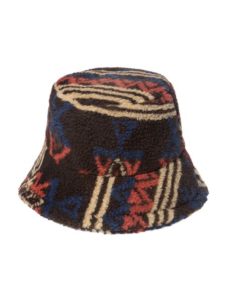 

Retro Pattern Warm Hat, As picture, Hats