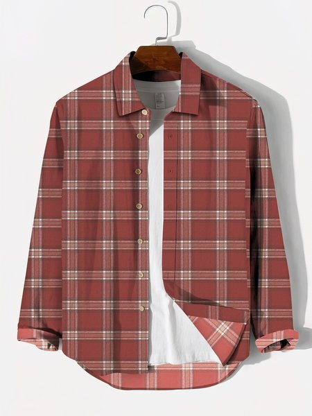 

Cotton-Blend Shirts & Tops, As picture, Men's shirts