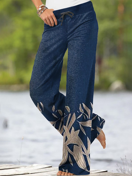 

Gli sport Casuale Pantaloni, Blu, Pants