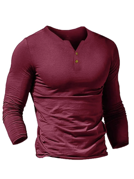 

Holiday Solid Shirts & Tops, Wine red, Men's t-shirts