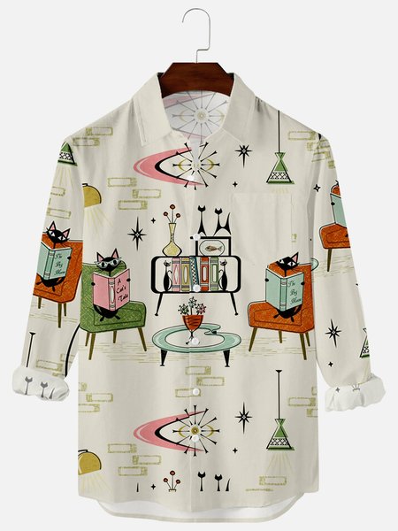 

Casual Shirt Collar Shirts, Light kahaki, Men's shirts