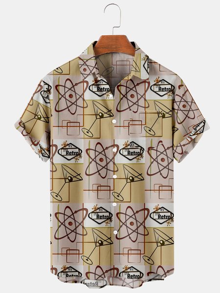 

Vintage Shirts & Tops, Brown, Men's Floral shirt