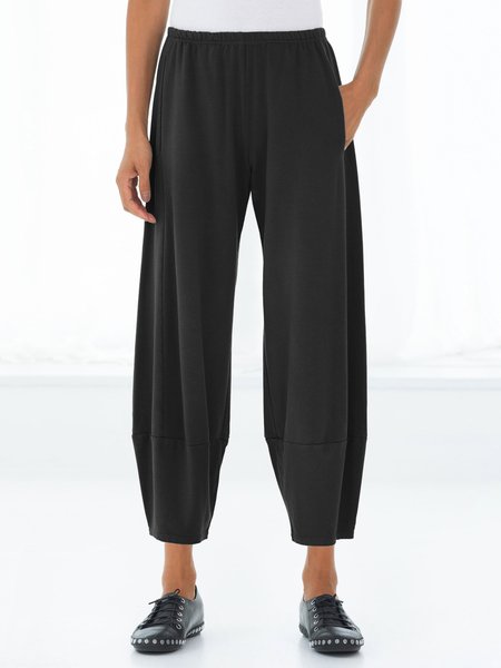 

Casuale taglia grande Pantaloni, Nero, Pants