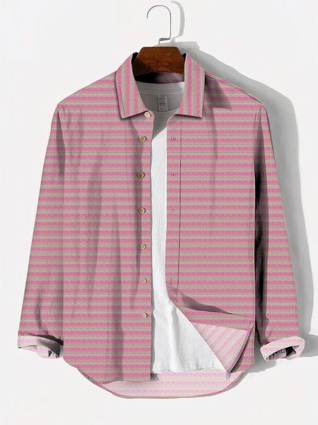 

Work Shirts & Tops, As picture, Men's Floral shirt