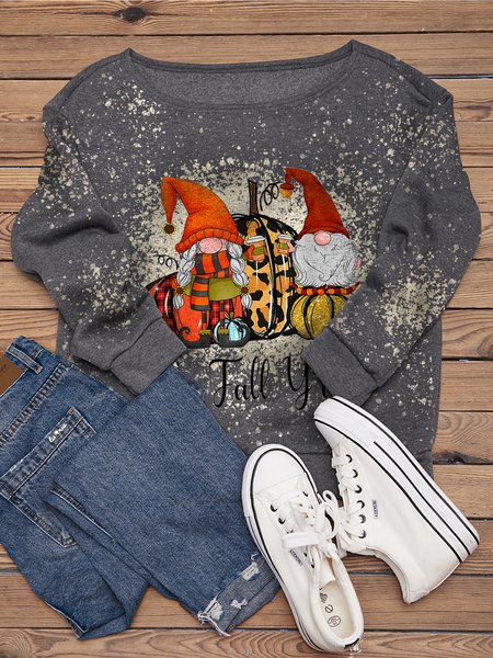

It’s Fall Y‘all Crew Neck Casual Sweatshirt, Gray, Hoodies&Sweatshirts