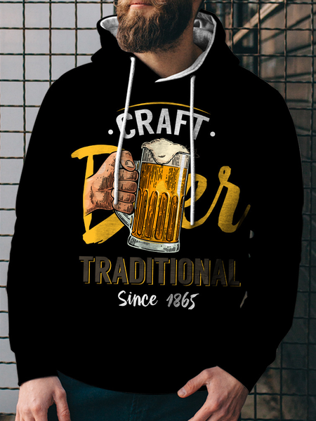 

Men's Craft Beer Traditional Long Sleeve Sweatshirt, Color3, Hoodies