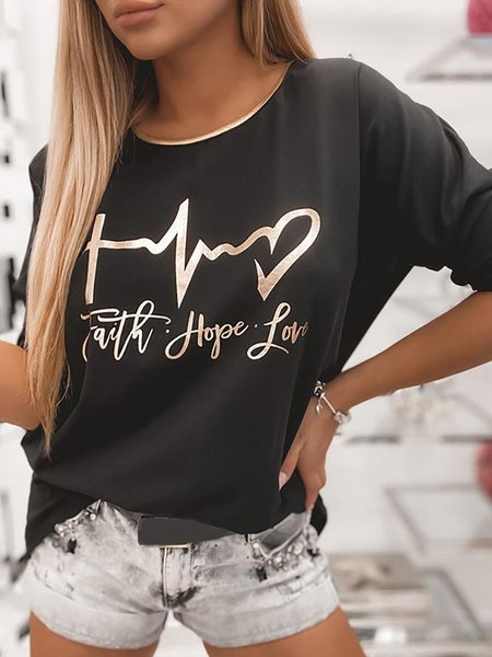 

Shift Work Long Sleeve T-shirt, Black, T-Shirts