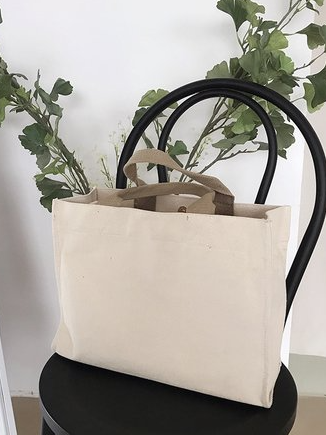 

Large-Capacity Minimalist Shoulder Canvas Tote Bag, As picture, Women's Bags