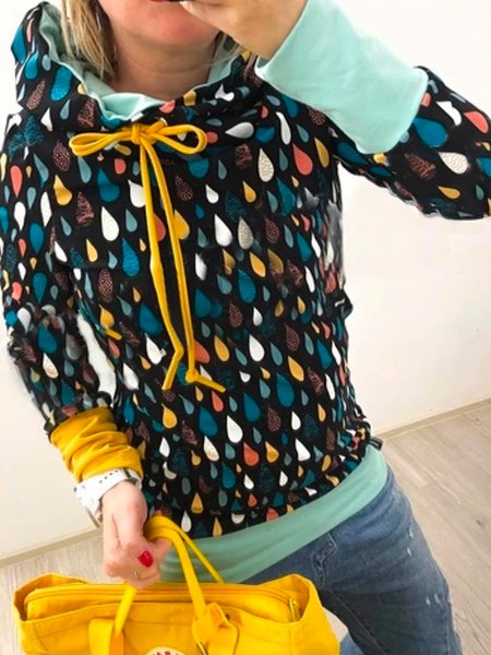 

Long Sleeve Vintage Sweatshirt, Multicolor, Hoodies & Sweatshirts