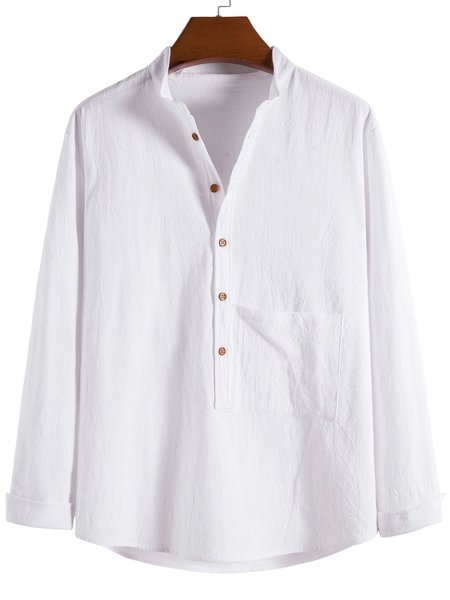 

Plain Shirts, White, Men's shirts