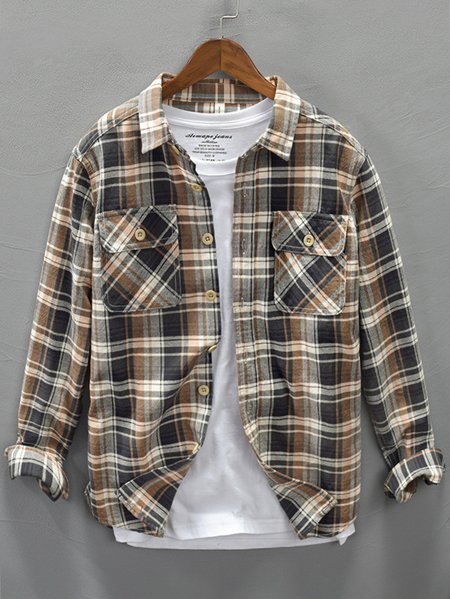 

Basic Shirts & Tops, Khaki, Men's Floral shirt