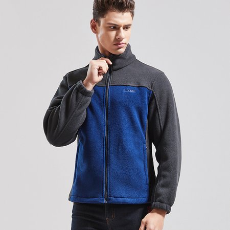 

Casual Cotton-Blend Outerwear, Bright blue, Outerwear