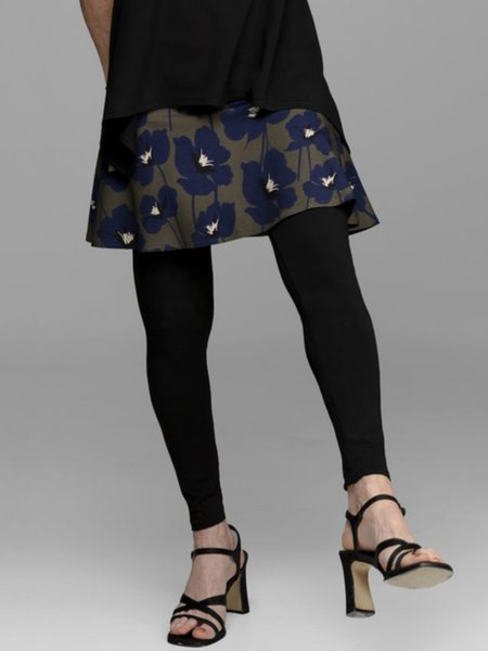 

Casual Plus Size Pants, Black, Leggings