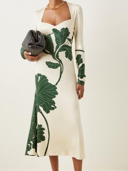

Sweetheart Knitted Casual Dresses, Apricot, Dresses
