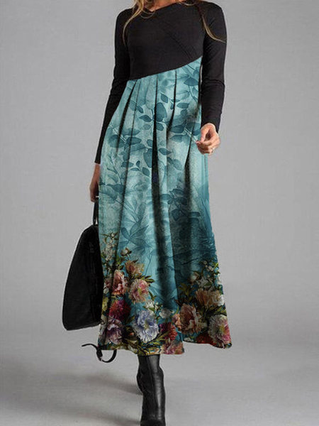 

Cashmere Casual Floral Dresses, As picture, Floral Dresses