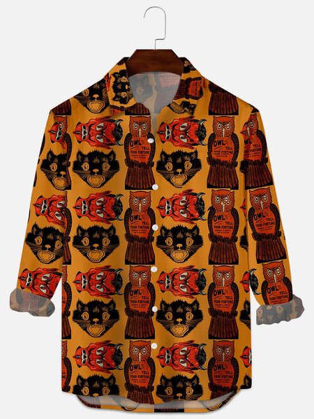 

Cat Shirts & Tops, Black, Men's shirts