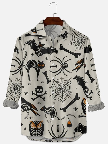

Shirt Collar Cat Shirts & Tops, Black, Men's shirts