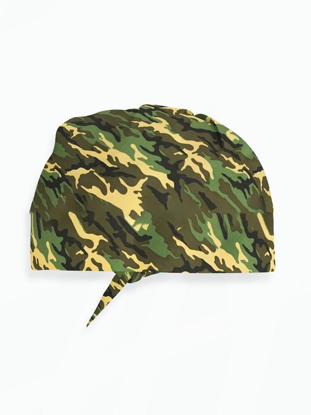 

Cotton Camouflage Outdoor Sports Sunscreen Square Towel, As picture, Women Hair Accessories