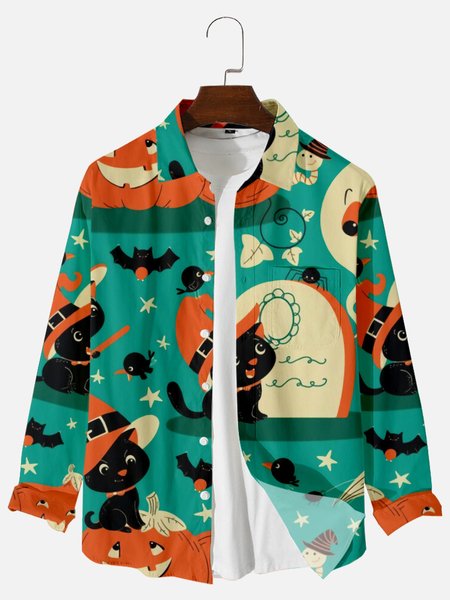

Shirt Collar Shirts & Tops, Green, Men's shirts