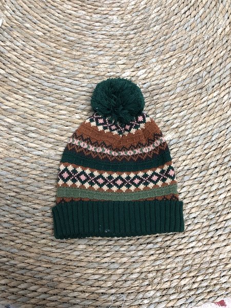 

Bohemian Warm Woolen Hat, As picture, Hats