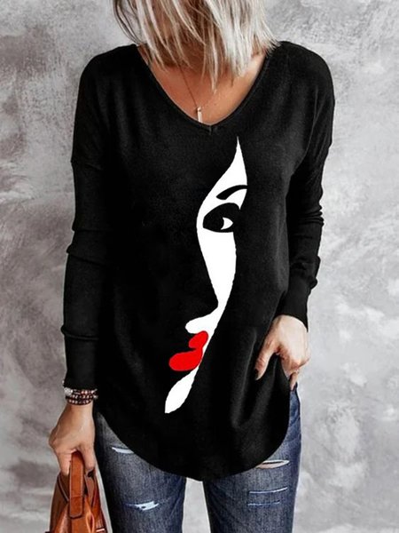 

Basic Shift T-shirt, Black, T-Shirts