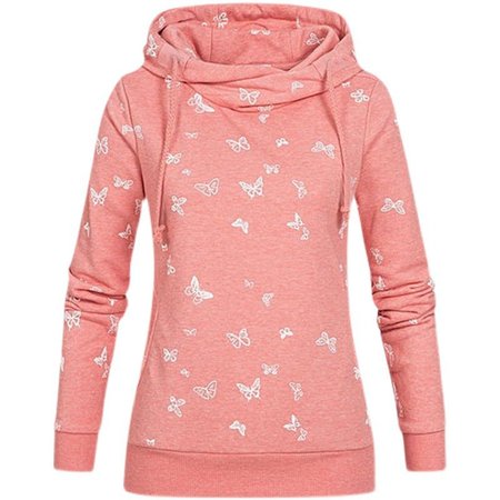 

Long Sleeve Butterfly Sweatshirts, Pink, Hoodies & Sweatshirts