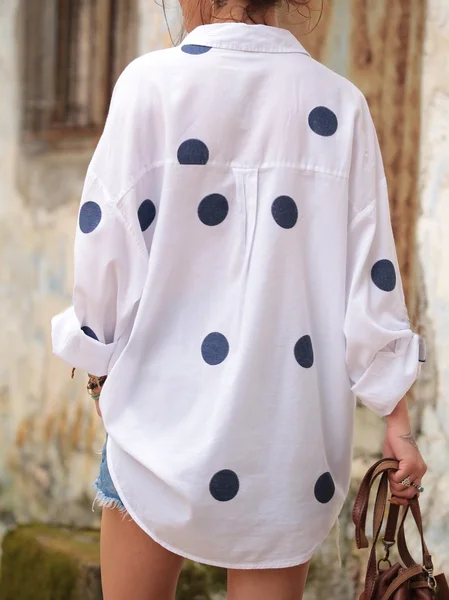 

Shirt Collar Work Shirts & Tops, White, Blouses & Shirts