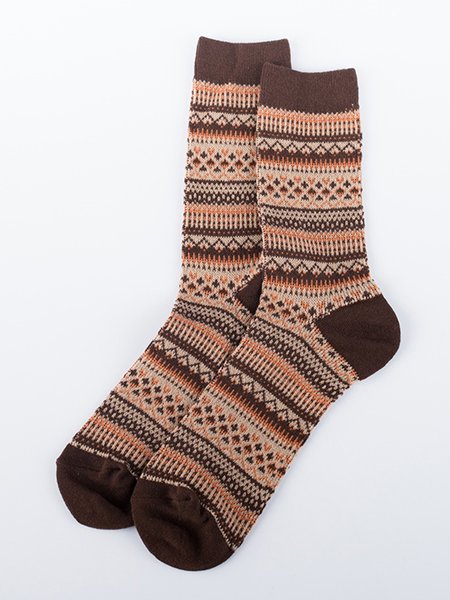 

Retro Ethnic Socks, Coffee, Underwear & Socks