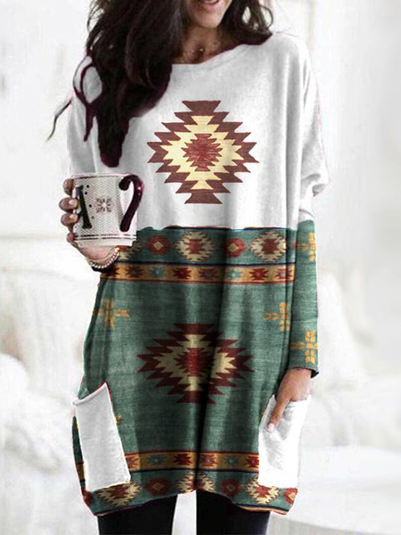 

Vintage Long Sleeve Sweatshirt, Green, Hoodies & Sweatshirts