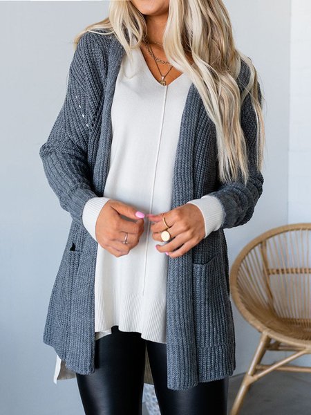 

Cotton Blends Outerwear, Deep gray, Outerwear